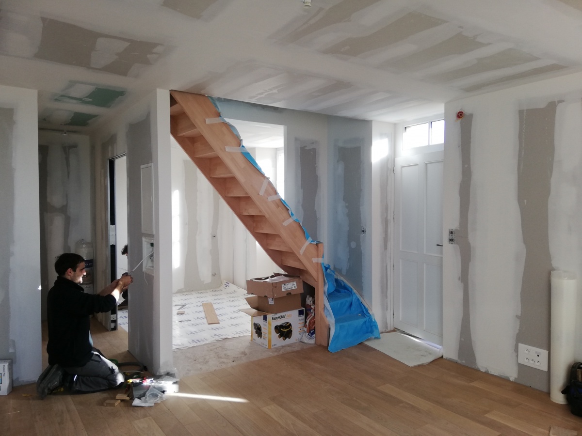 Rénovation d'une maison secondaire ancienne en site classé