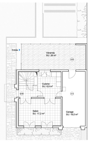 Extension et mise en accessibilit d'une maison  Petit Port - Nantes : MKH-architecte-Extension-Nantes-Petit-port-44