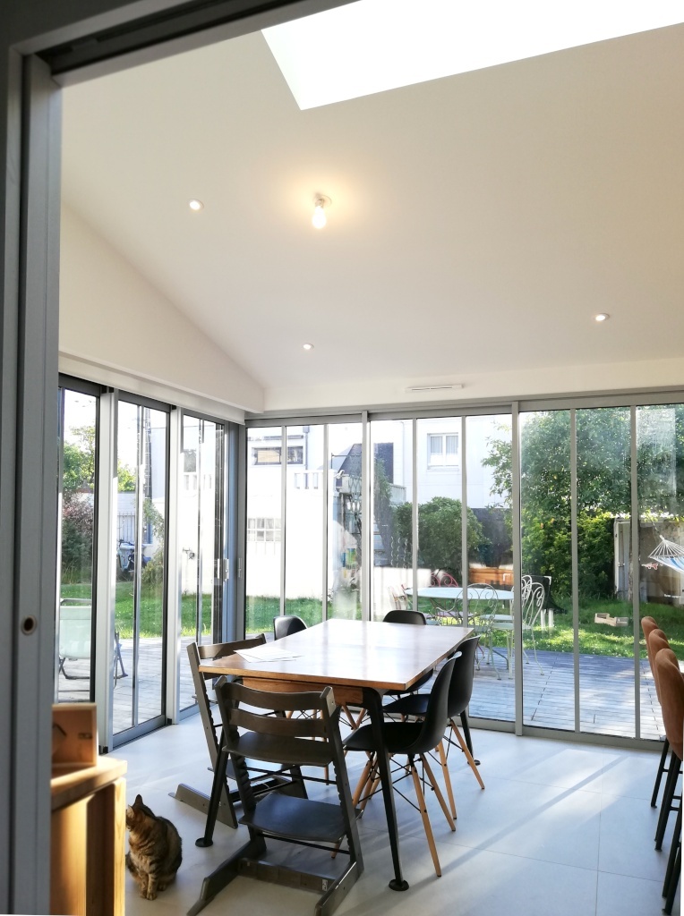 Extension type jardin d'hiver : extension-nantes-brique-cuisineE-1024