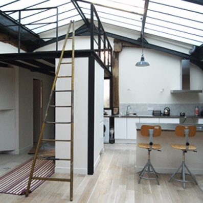 Loft Sentier : Rafi cuisine_mezzanine